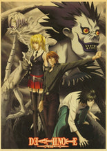 Load image into Gallery viewer, Death Note Vintage Posters