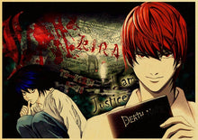 Load image into Gallery viewer, Death Note Vintage Posters