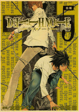 Load image into Gallery viewer, Death Note Vintage Posters