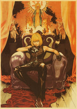 Load image into Gallery viewer, Death Note Vintage Posters