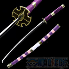 Load image into Gallery viewer, One Piece Roronoa Zoro Sandai Kitetsu Sword (Purple Version) For Cosplay