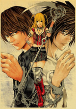 Load image into Gallery viewer, Death Note Vintage Posters