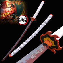 Load image into Gallery viewer, Demon Slayer: Kimetsu no Yaiba Kyojuro Rengoku Real Steel Katana
