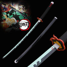 Load image into Gallery viewer, Demon Slayer: Kimetsu no Yaiba Tanjiro Kamado Real Steel Katana 2