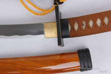 Load image into Gallery viewer, Afro Samurai Handmade Katana 1045 Carbon Steel Real Full Tang