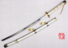 Load image into Gallery viewer, 104cm Touken Ranbu Tsurumaru Kuninaga Silver Katana For Cosplay