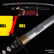 Load image into Gallery viewer, 41 Inch Kill Bill Bride's Swords Handmade Full Tang