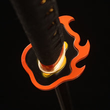 Load image into Gallery viewer, Demon Slayer: Kimetsu no Yaiba Kyojuro Rengoku Real Steel Katana 2