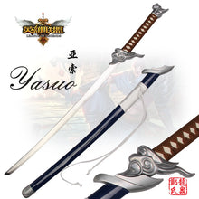 Load image into Gallery viewer, 41'' League of Legends LOL Yasuo Sword Steel Blade For Cosplay