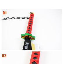 Load image into Gallery viewer, Demon Slayer: Kimetsu no Yaiba Tengen Uzui Real Steel Katana