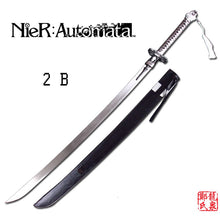 Load image into Gallery viewer, NieR:Automata 2B & 9S Sword Real Steel Blade