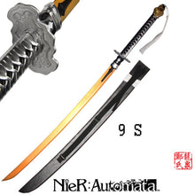 Load image into Gallery viewer, NieR:Automata 2B & 9S Sword Real Steel Blade