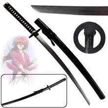 Load image into Gallery viewer, Rurouni Kenshin Anime Reverse Sword Real Steel Blade Katana (Not Sharp) - TheAnimeSupply