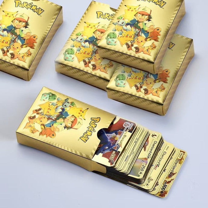 27-54pcs Set Pokemon Cards Vmax GX Energy Card Unboxing