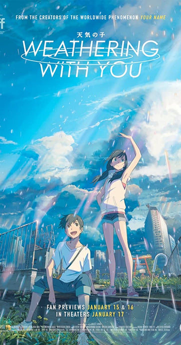 Makoto Shinkai's Weathering With You earns number one film in Japan this year