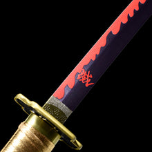 Load image into Gallery viewer, Demon Slayer: Kimetsu no Yaiba Yoriichi Tsugikuni Real Steel Katana
