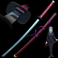 Load image into Gallery viewer, Jujutsu Kaisen Kasumi Miwa Real Steel Katana
