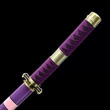 Load image into Gallery viewer, One Piece Luffy Nidai Kitetsu Real Steel Katana
