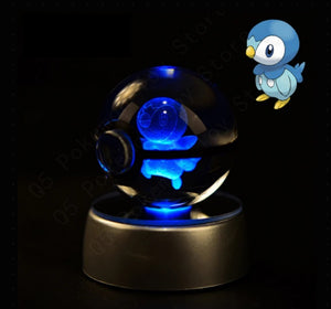 Pokemon Crystal 3D Lamp