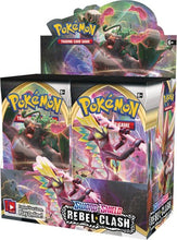 Load image into Gallery viewer, Pokemon Rebel Clash Booster Cards Box
