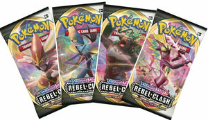 Pokemon Rebel Clash Booster Cards Box