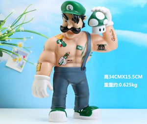 Muscle Mario & Lugi Action Figure