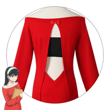 Load image into Gallery viewer, Anime Spy x Family Yor Forger Cosplay Costume
