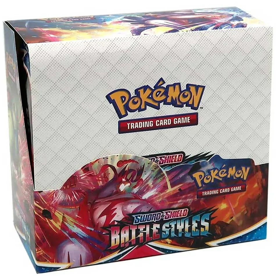 Pokemon Battle Styles Booster Cards Box