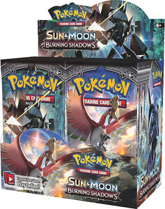 Pokemon Burning Shadows Booster Cards Box