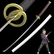 Load image into Gallery viewer, Demon Slayer: Kimetsu no Yaiba Genya Shinazugawa Real Steel Katana
