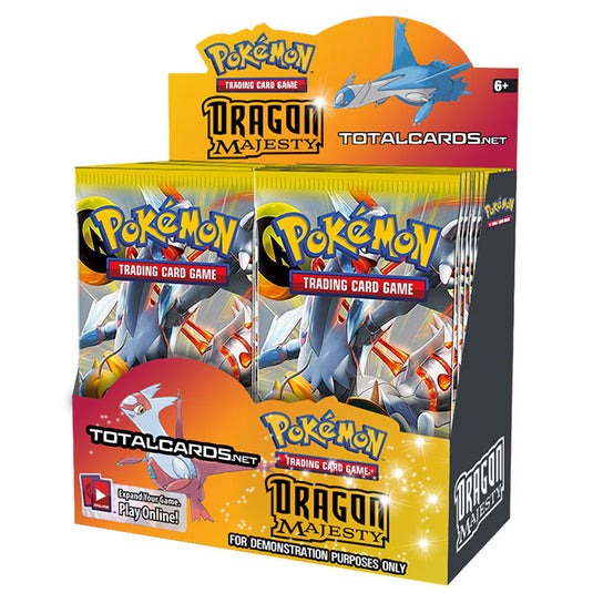 Pokemon Dragon Majesty Booster Cards Box