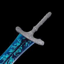 Load image into Gallery viewer, Elden Ring Dark Moon Greatsword Real Steel Sword
