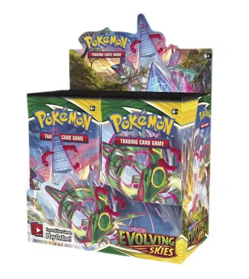 proxy pokemon booster box Pokemon Evolving Skies Replica Booster Box (36 Proxy Packs) – The Anime Supply