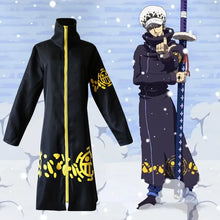 Load image into Gallery viewer, One Piece Trafalgar Law Cosplay Costume Black Coat Version
