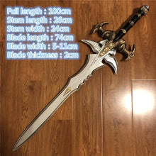 Load image into Gallery viewer, World of Warcraft Frostmourne Replica Sword - 100cm Lich King Arthas PU Cosplay Prop
