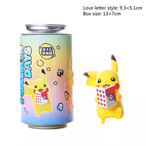 2 Styles Pokemon Figures Can - Pikachu Pen Container