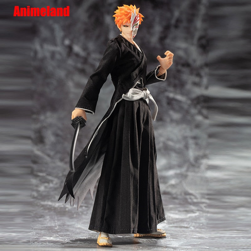 Bleach Kurosaki Ichigo, Aizen Sousuke, Ukitake Jushiro, Ichimaru Gin 18cm/7inch Action Figures