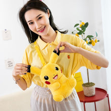 Load image into Gallery viewer, Pokemon Cute Pikachu Plush Backpack
