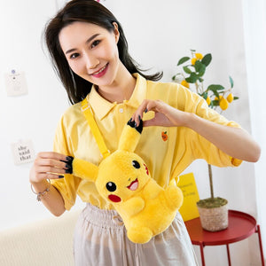 Pokemon Cute Pikachu Plush Backpack
