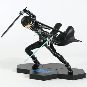 15cm Sword Art Online Kazuto Kirito Fighting Climax PVC Figure