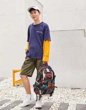 Load image into Gallery viewer, Naruto Backpack - Akatsuki Cloud &amp; Itachi Sharingan School Bag with USB Port (8 Designs)
