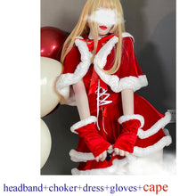 Load image into Gallery viewer, Christmas Lady Santa Claus Cosplay Costume
