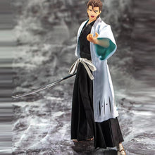 Load image into Gallery viewer, Bleach Kurosaki Ichigo, Aizen Sousuke, Ukitake Jushiro, Ichimaru Gin 18cm/7inch Action Figures
