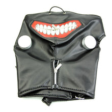 Load image into Gallery viewer, Tokyo Ghoul Kaneki Ken Adjustable Zipper Faux Leather Mask
