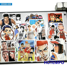 Load image into Gallery viewer, 50pcs/set Slam Dunk Comical Stickers for Scrapbook, Notebook, Phone, Laptop, Luggage, Skateboard, Bike, Car
