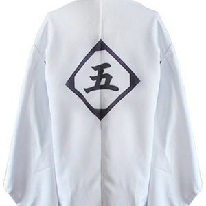 Anime Bleach Kurosaki Ichigo White Cloak Cosplay Costumes
