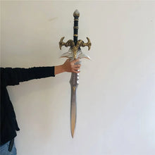 Load image into Gallery viewer, World of Warcraft Frostmourne Replica Sword - 100cm Lich King Arthas PU Cosplay Prop

