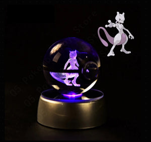 Pokemon Crystal 3D Lamp