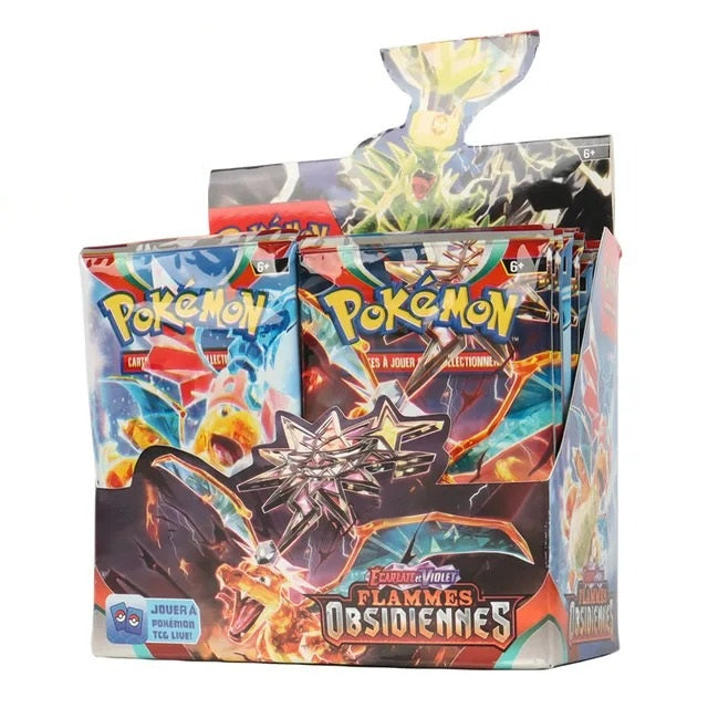 Pokemon Obsidian Flames Booster Cards Box