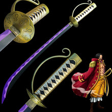Load image into Gallery viewer, One Piece Gol D. Roger Real Steel Sword

